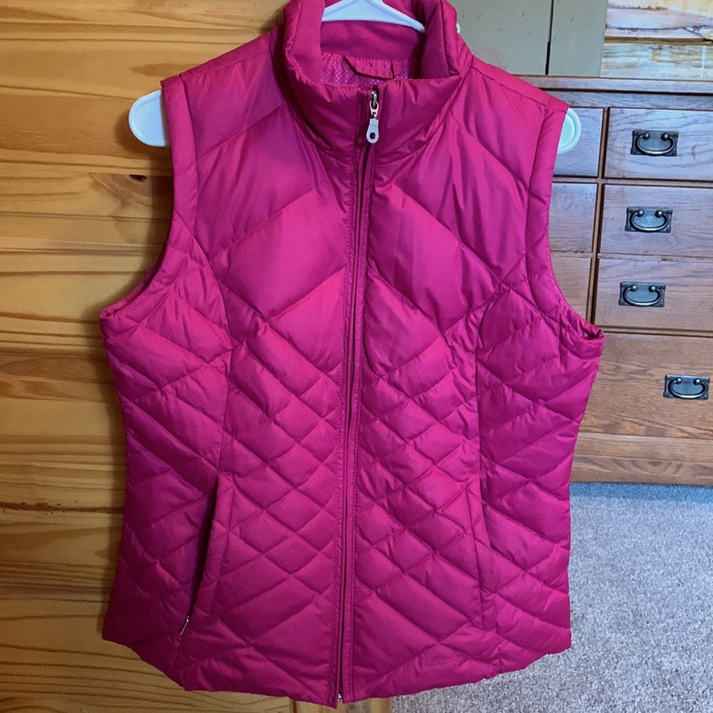 Eddie Bauer womens down vest